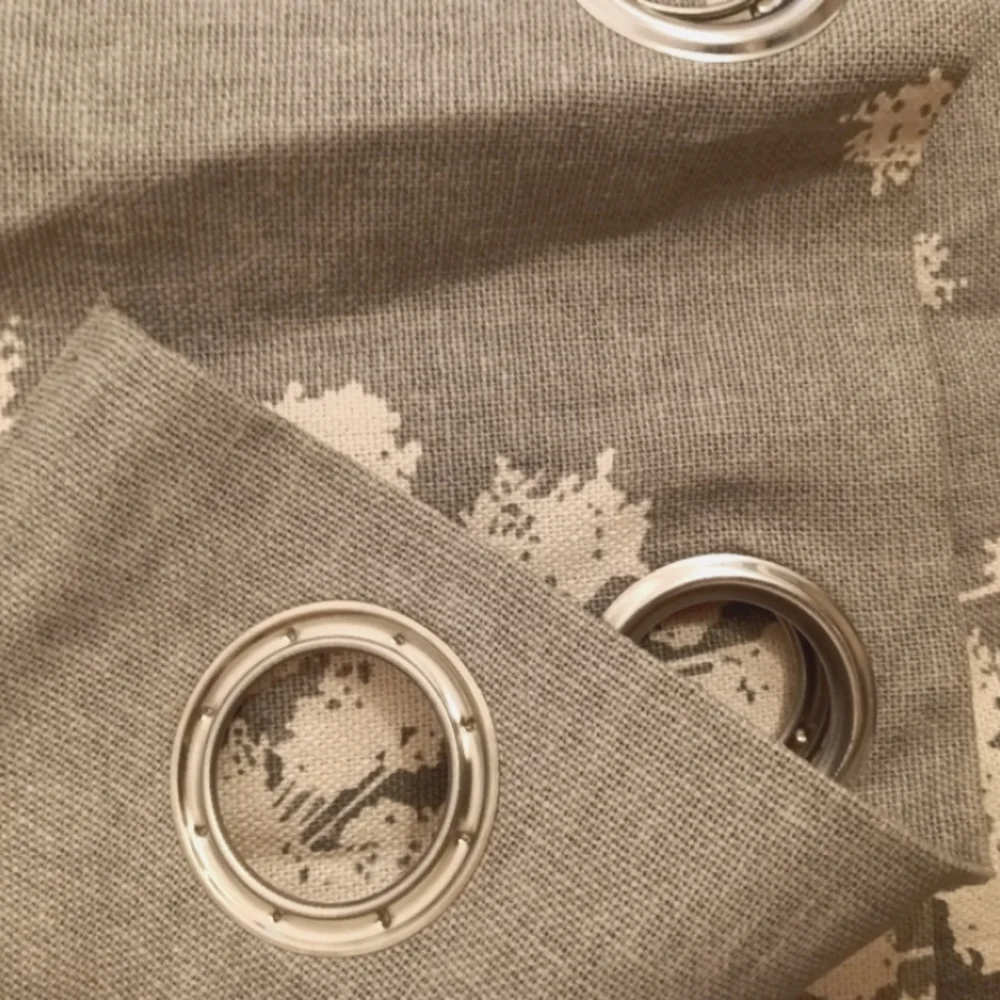 West Elm Linen/Cotton Grommet Curtain Panel 48